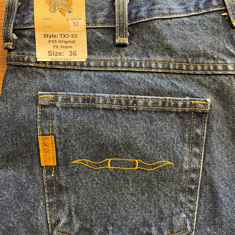 Men's Texas jeans